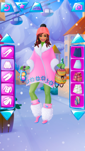 اسکرین شات بازی Winter Dress Up Game For Girls 6