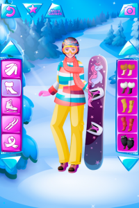 اسکرین شات بازی Winter Dress Up Game For Girls 3