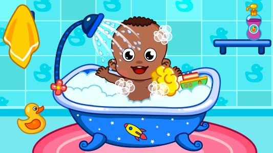 اسکرین شات بازی Baby Care, dress up kids Games 2