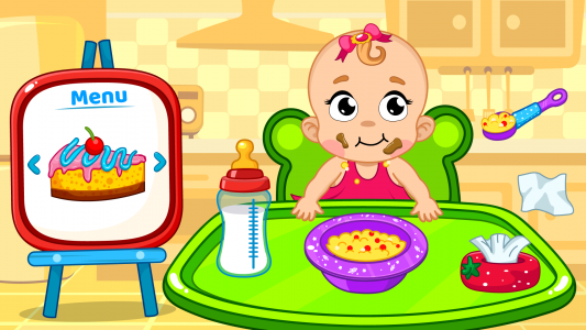 اسکرین شات بازی Baby Care, dress up kids Games 3