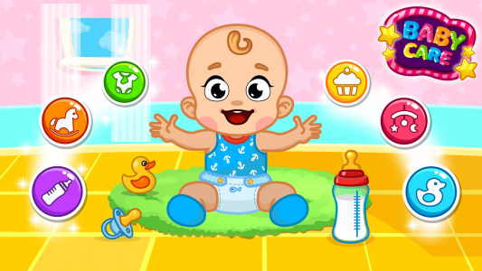 اسکرین شات بازی Baby Care, dress up kids Games 1