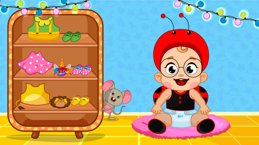 اسکرین شات بازی Baby Care, dress up kids Games 8