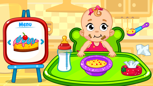 اسکرین شات بازی Baby Care, dress up kids Games 3