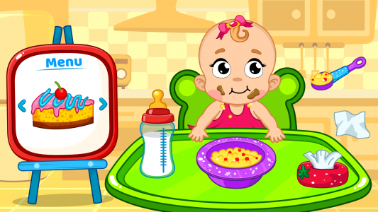 اسکرین شات 2 بازی Baby Care, dress up kids Games