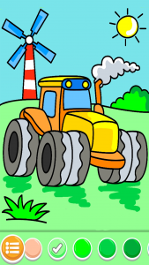 اسکرین شات بازی Cars Coloring Book Kids Game 2