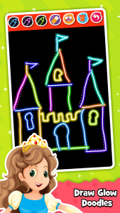 اسکرین شات بازی Princess Coloring Book Games 2