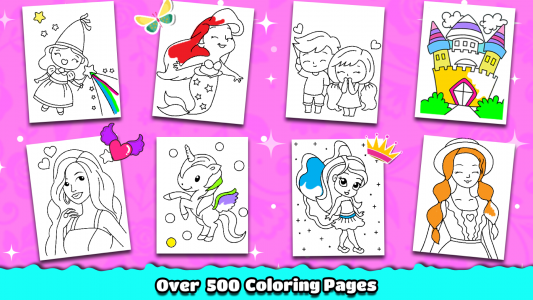اسکرین شات بازی Princess Coloring Book Games 8