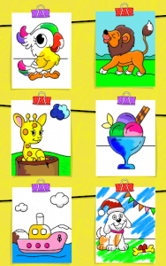 اسکرین شات بازی Coloring book for kids - Doodle, Color & Draw Game 3