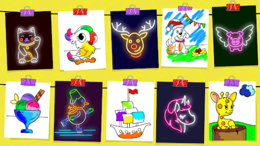 اسکرین شات بازی Coloring book for kids - Doodle, Color & Draw Game 7