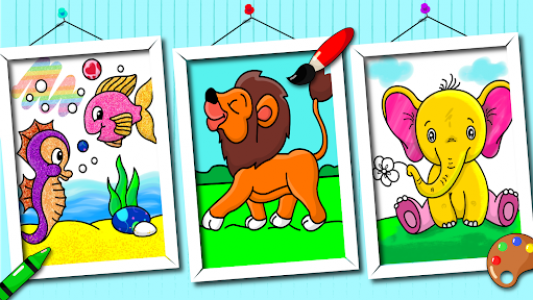 اسکرین شات بازی Coloring book for kids - Doodle, Color & Draw Game 8
