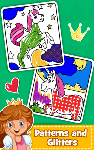اسکرین شات بازی Unicorn Coloring Book for Kids 5