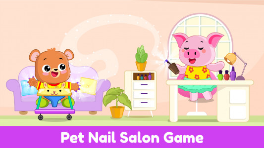 اسکرین شات 2 بازی Pet Nail Salon Games Nail Art