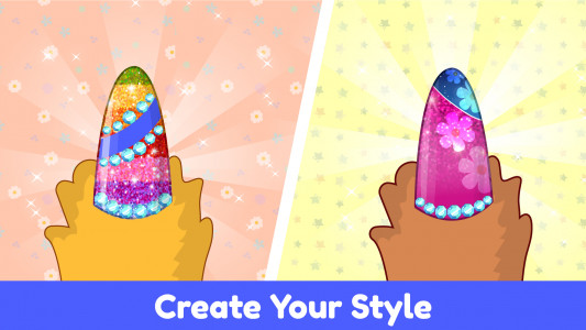 اسکرین شات 4 بازی Pet Nail Salon Games Nail Art
