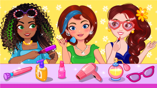 اسکرین شات بازی Hair Salon games for girls fun 1