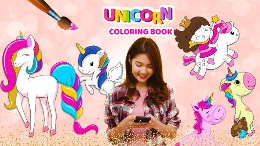 اسکرین شات بازی Unicorn Coloring Girl Games 8