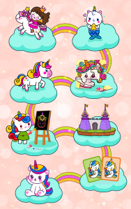 اسکرین شات بازی Unicorn Coloring Girl Games 5