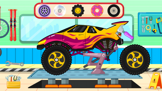 اسکرین شات بازی Car Wash & Race Games for Kids 1