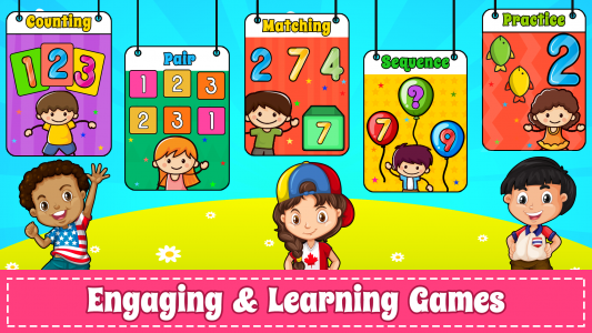 اسکرین شات بازی Learn 123 Numbers Kids Games 1