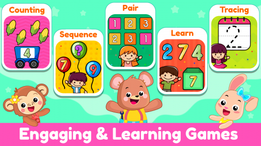 اسکرین شات بازی Learn 123 Numbers Kids Games 1