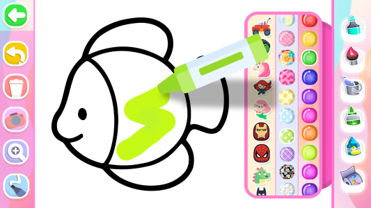 اسکرین شات 2 بازی Drawing And Coloring for Kids