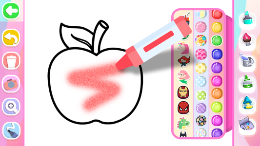 اسکرین شات 1 بازی Drawing And Coloring for Kids