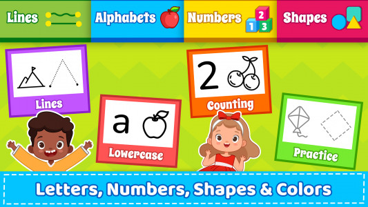 اسکرین شات بازی ABC Tracing Preschool Games 2+ 1