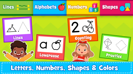 اسکرین شات بازی ABC Tracing Preschool Games 2+ 1