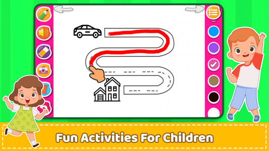 اسکرین شات 6 بازی ABC Tracing Preschool Games 2+