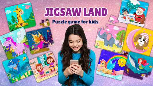 اسکرین شات بازی Kids Puzzles Game Girls & Boys 1