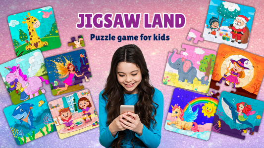 اسکرین شات بازی Kids Puzzles Game Girls & Boys 1