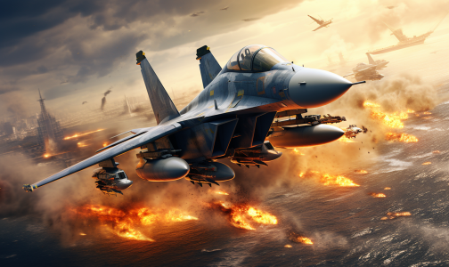 اسکرین شات بازی Air Force Jet Fighter Combat 5