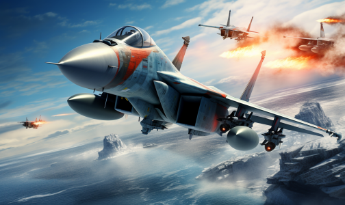 اسکرین شات بازی Air Force Jet Fighter Combat 1