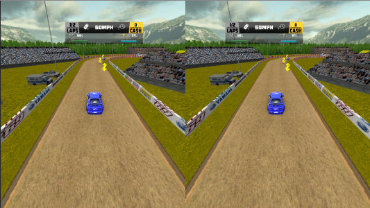 اسکرین شات بازی Thumb car race dirt drift VR 1