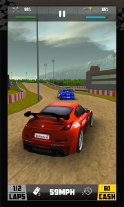 اسکرین شات بازی Thumb car race dirt drift VR 3