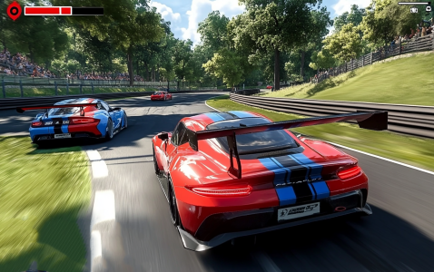 اسکرین شات 3 بازی Cars drift VR race simulator