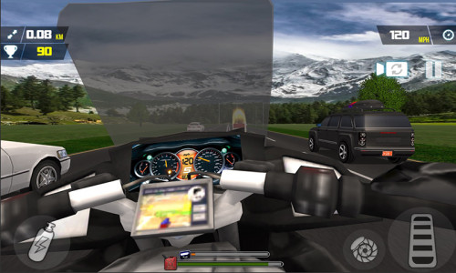 اسکرین شات بازی VR Bike Racing Game - vr games 3