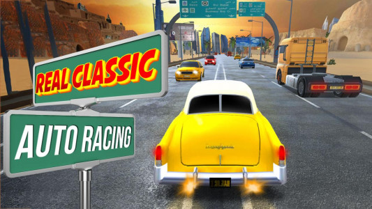 اسکرین شات بازی Classic Car Games Race America 6