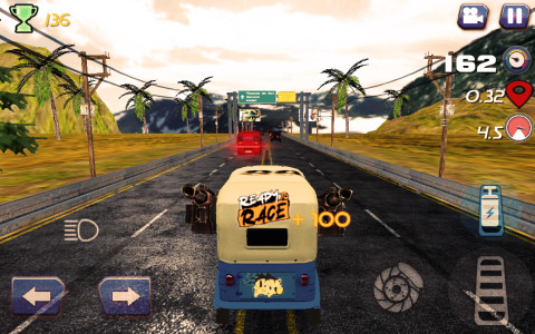 اسکرین شات 2 بازی Tuk Tuk Rickshaw-auto rickshaw