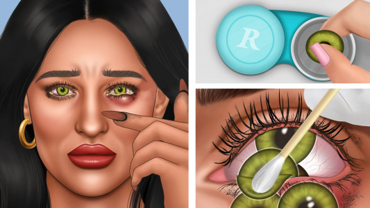 اسکرین شات 3 بازی DIY Makeup Beauty Makeup Games