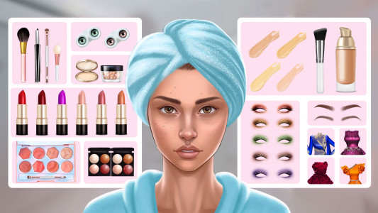اسکرین شات 4 بازی DIY Makeup Beauty Makeup Games