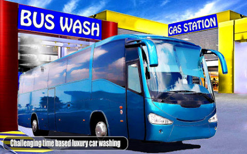 اسکرین شات برنامه Modern Bus Wash: Auto Bus Mechanic 3