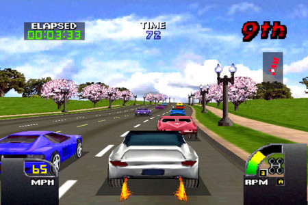 اسکرین شات بازی مسابقات اتومبیل رانی Cruisin HD 2