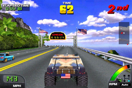 اسکرین شات بازی مسابقات اتومبیل رانی Cruisin HD 9