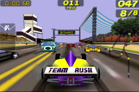 اسکرین شات بازی مسابقات اتومبیل رانی سریع و خشن HD 1