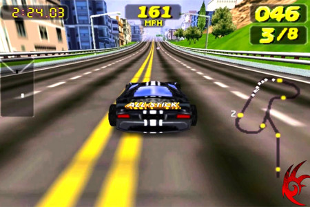 اسکرین شات بازی مسابقات اتومبیل رانی سریع و خشن HD 3