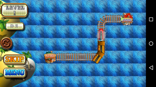 اسکرین شات بازی قطار ساز Maze Track 2