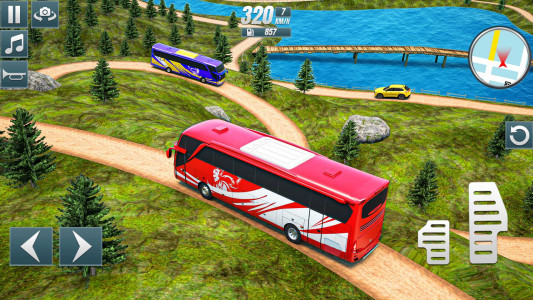 اسکرین شات 2 برنامه Bus Wali Game: Bus games 3d