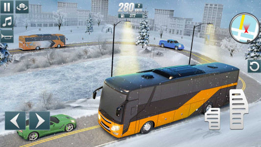اسکرین شات 1 برنامه Bus Wali Game: Bus games 3d