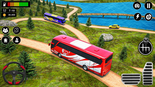 اسکرین شات برنامه Bus Simulator Games: Bus Games 1