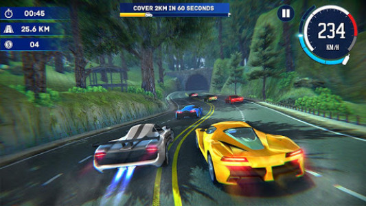 اسکرین شات بازی Traffic Car Racing: Highway City Driving Simulator 3